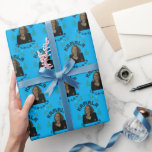 Kamala Harris Christmas Blue Geschenkpapier<br><div class="desc">Kamala Harris Christmas Blue Wrapping Paper</div>