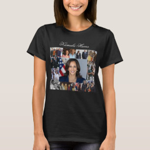 Kamala Harris Collage Basic T - Shirt