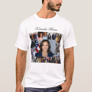 Kamala Harris Collage Basic T - Shirt