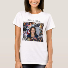 Kamala Harris Collage Basic T - Shirt