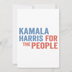 Kamala Harris Dankeskarte