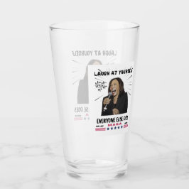 Kamala Harris Drinking Glass Glas