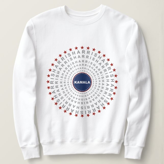 KAMALA HARRIS - Echoes of Change Sweatshirt (Design vorne)