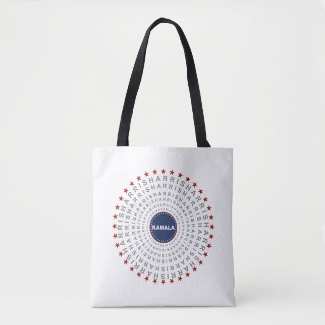 KAMALA HARRIS Echos of Change Tote Bag (Vorderseite)