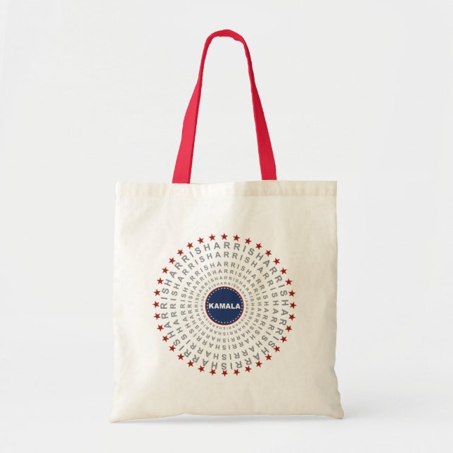 KAMALA HARRIS Echos of Change Tote Bag Tragetasche (Vorne)
