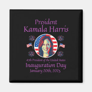 Kamala Harris Einweihung 2025 Memorabilia 1 Magnet