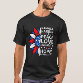 Kamala Harris Equality Hope Diversity T-Shirt