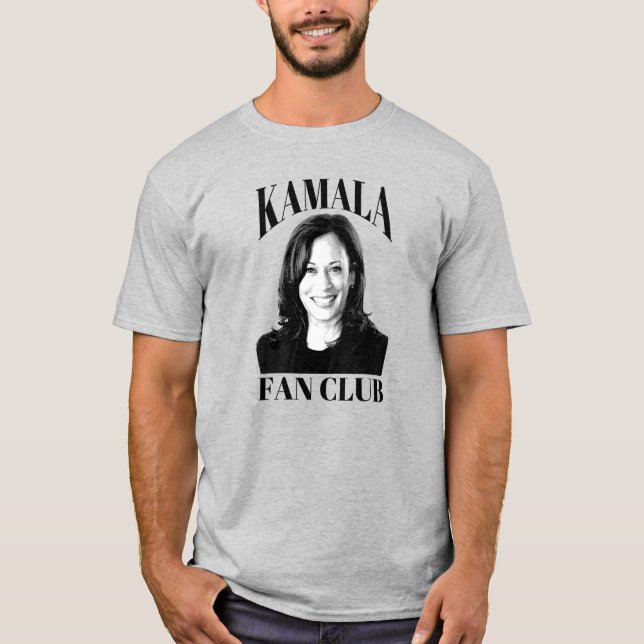 Kamala Harris Fan Club T-Shirt (Vorderseite)