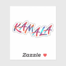 Kamala Harris Farbiger Text 2024