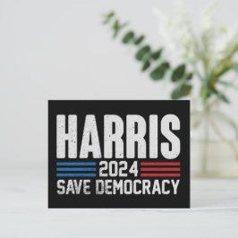 Kamala Harris Feiertagspostkarte