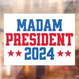 Kamala Harris Fensteraufkleber