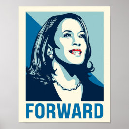 Kamala Harris Forward 11 x 14 Poster