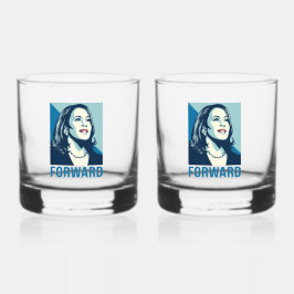 KAMALA HARRIS FORWARD WHISKYGLAS