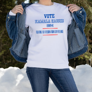 Kamala Harris Freedom from Gun Gewalt Sweatshirt