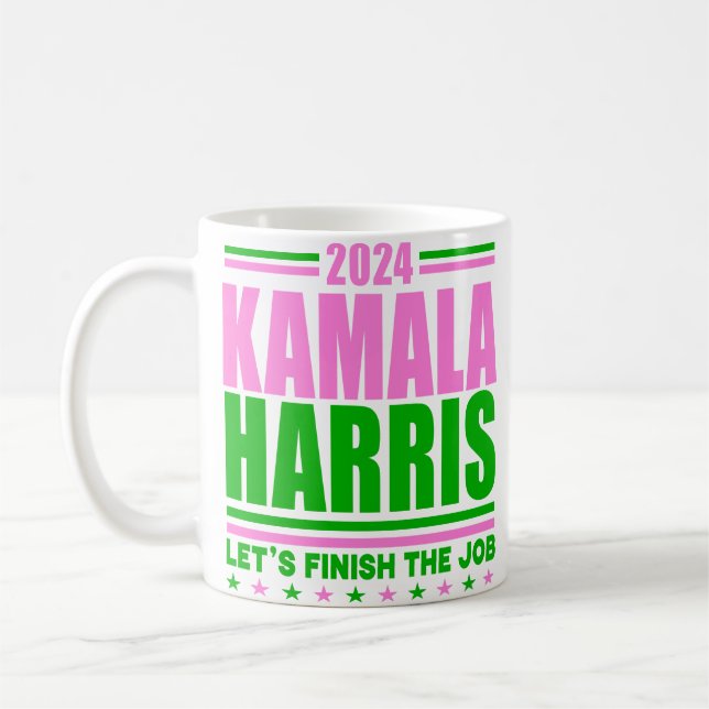 Kamala Harris für 2024 Tasse (Links)