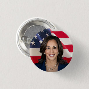 Kamala Harris für Amerika Button
