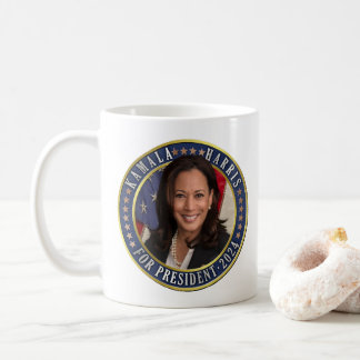 Kamala Harris für das demokratische Foto 2024 Kaffeetasse