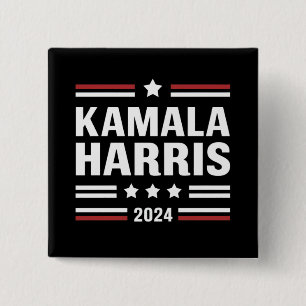 Kamala Harris für das Volk 2024 Präsident  Button