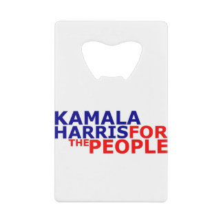 Kamala Harris für das Volk Geldbeutel Flaschenöffner