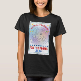 Kamala Harris für das Wahlkampfplakat "People 2024 T-Shirt