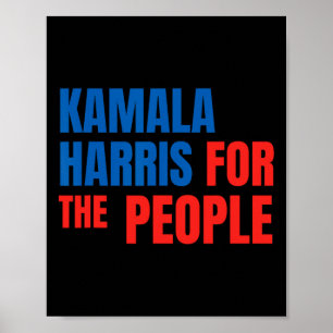Kamala Harris für den amerikanischen Präsidenten C Poster