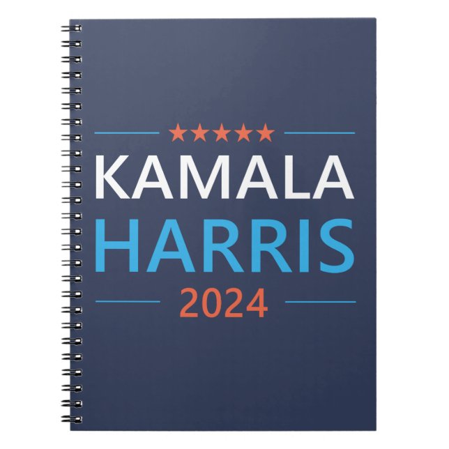Kamala Harris für den demokratischen Präsidenten 2 Notizblock (Vorderseite)