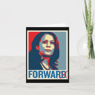 Kamala Harris für den Krieg nicht vorwärts Pro-tru Karte