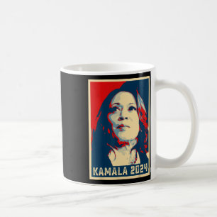 Kamala Harris für den Präsidenten 2024 Frau Vizepr Kaffeetasse