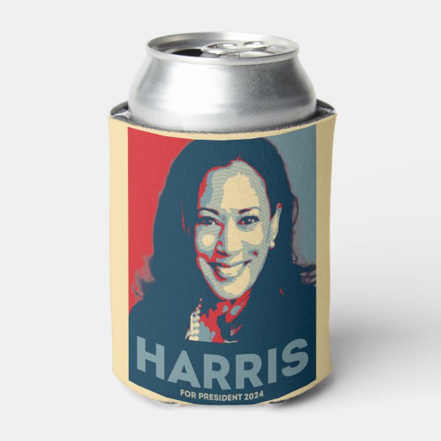 Kamala Harris für den Präsidenten 2024 - Hoffnung Dosenkühler (Kanne Vorderseite)