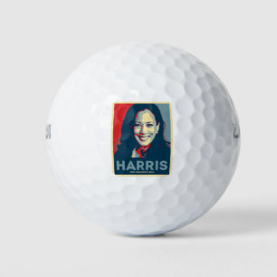 Kamala Harris für den Präsidenten 2024 - Hoffnung Golfball