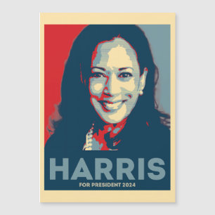 Kamala Harris für den Präsidenten 2024 - Hoffnung Magneteinladung
