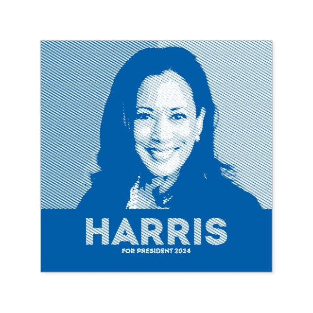 Kamala Harris für den Präsidenten 2024 - Hoffnung Permastempel (Design)
