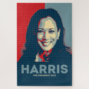 Kamala Harris für den Präsidenten 2024 - Hoffnung Puzzle