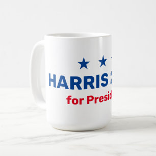 Kamala Harris für den Präsidenten 2024 Kaffeetasse