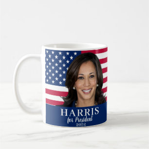 Kamala Harris für den Präsidenten 2024 Kaffeetasse
