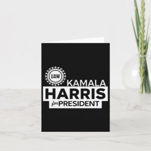 Kamala Harris für den Präsidenten 2024 Karte