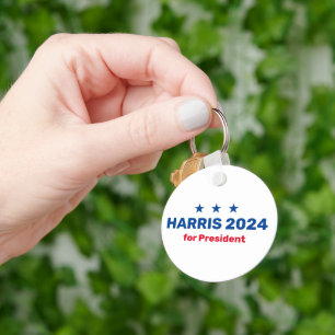 Kamala Harris für den Präsidenten 2024 Schlüsselanhänger