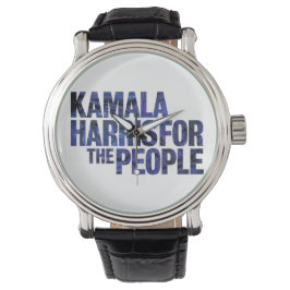 Kamala Harris für den Präsidenten der Volksgruppe  Armbanduhr