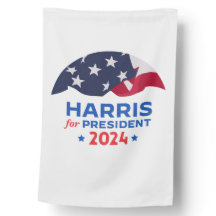 Kamala Harris für die amerikanische Flagge des Prä