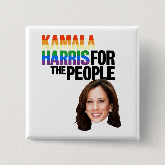 Kamala Harris für die Menschen Button