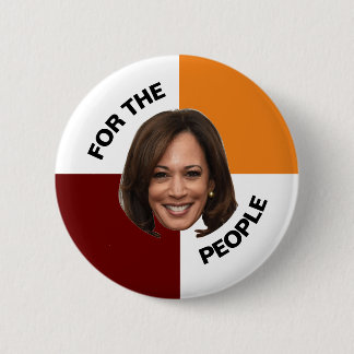 Kamala Harris für die Menschen Button