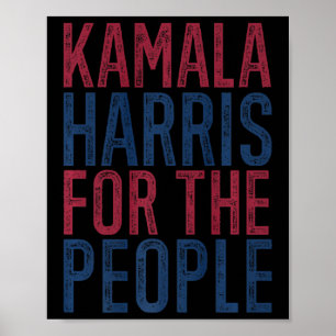 Kamala Harris für die Menschen Frau Präsidentin 20 Poster