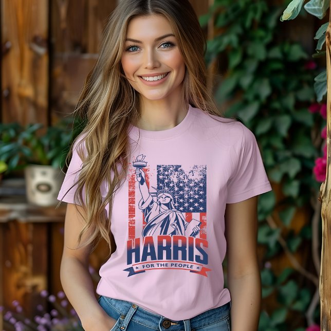 "Kamala Harris" für die Menschen in den USA T-Shirt (Von Creator hochgeladen)