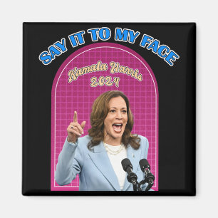 Kamala Harris für die Präsidentenwahl 2025 Apparel Magnet