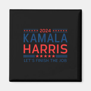 Kamala Harris für die Präsidentschaftswahl 2024 Magnet