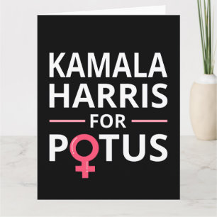 Kamala Harris für POTUS I Karte