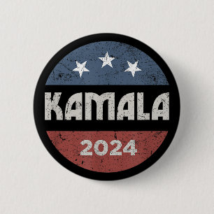 Kamala Harris für Präsident 2024 Button