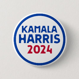 Kamala Harris für Präsident 2024 Button