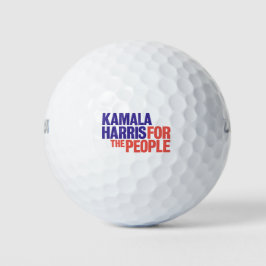 Kamala Harris für Präsident 2024 Golfball