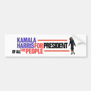 Kamala Harris für Präsident Autoaufkleber